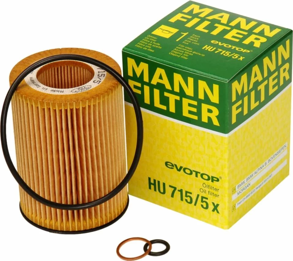 Фильтр масляный MANN-FILTER HU7155x