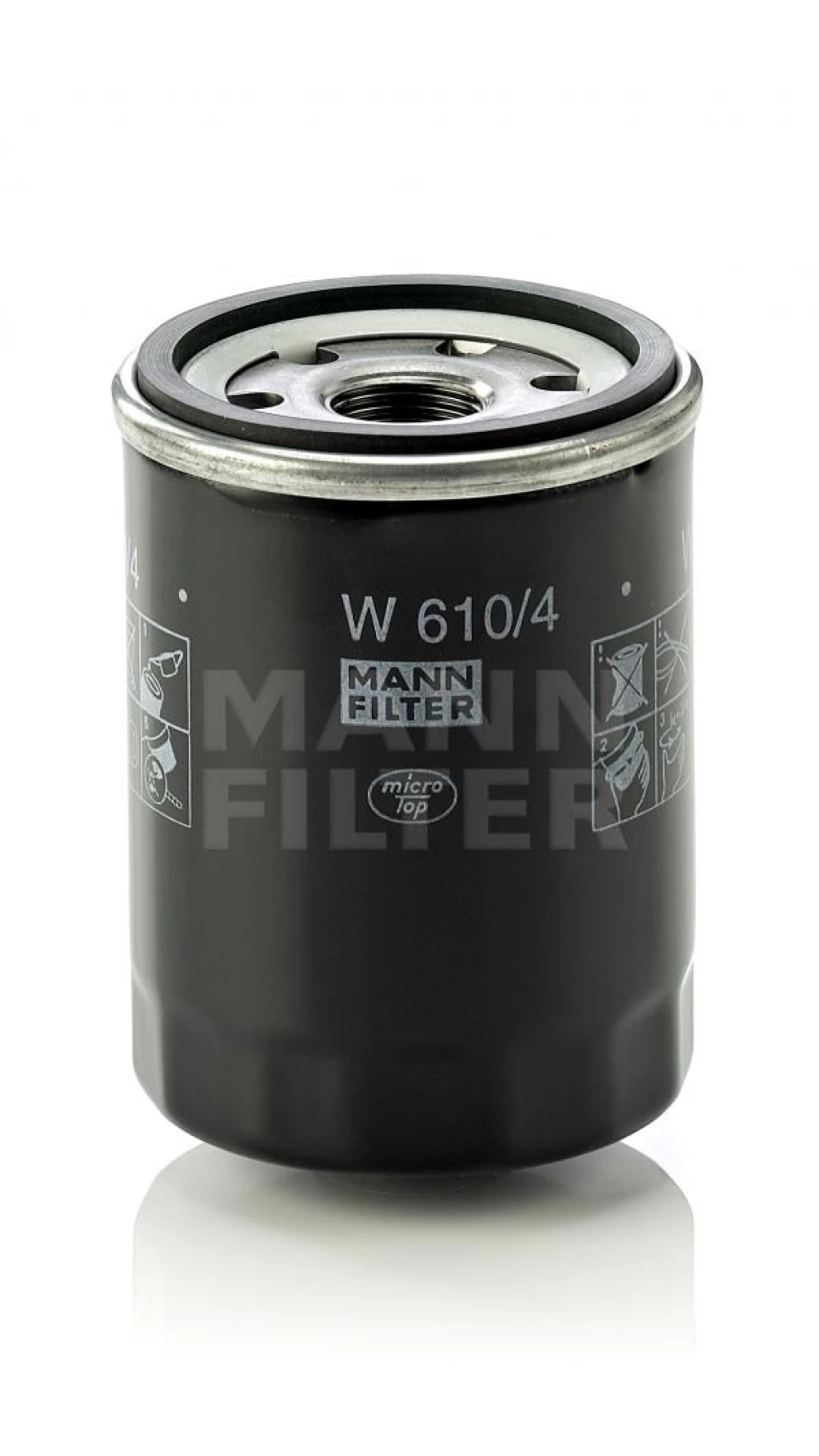 Фильтр масляный MANN-FILTER W6104