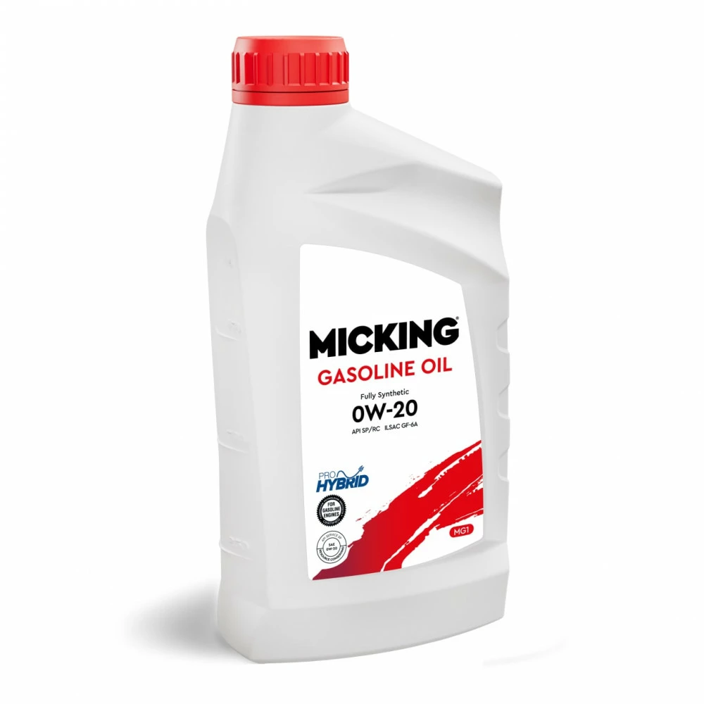 Моторное масло MICKING Gasoline Oil MG1 0W-20 синтетическое 1 л