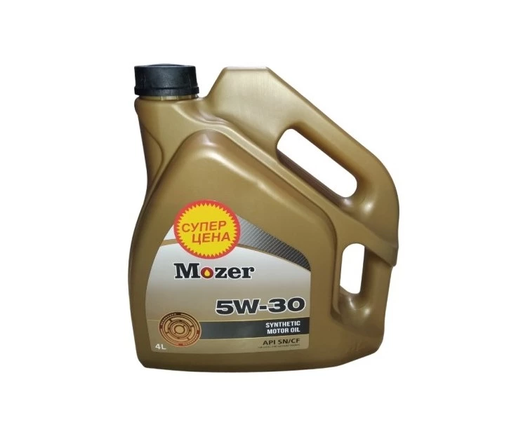 Моторное масло MOZER 5W-30 синтетическое 4 л