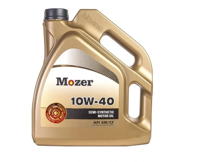 Моторное масло MOZER 10W-40 полусинтетическое 4 л