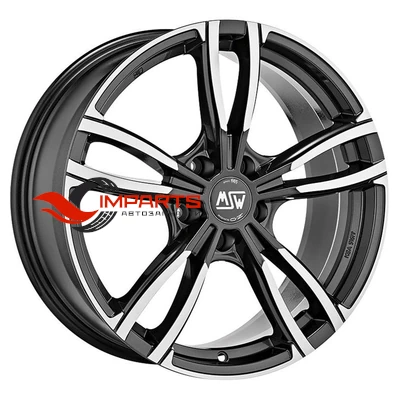 Колесный диск MSW 9x19/5x112 ET44 D73 73 Gloss Dark Grey