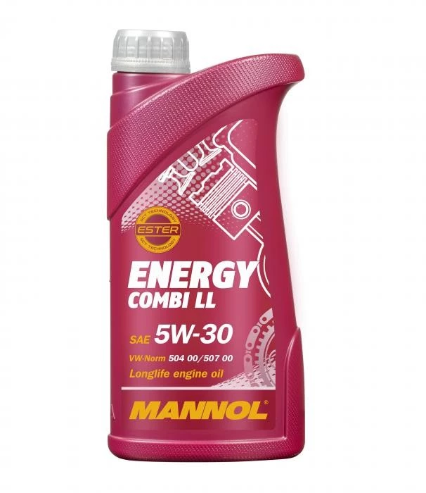 Моторное масло Mannol 7907 Energy Combi LL 5W-30 синтетическое 1 л