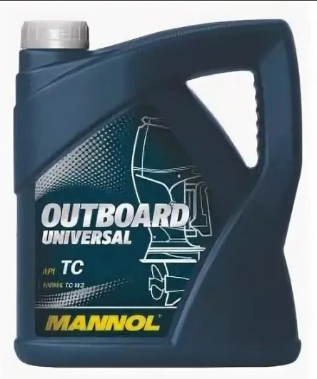 Моторное масло 4-х тактное Mannol 7208 Outboard Universal 4 л