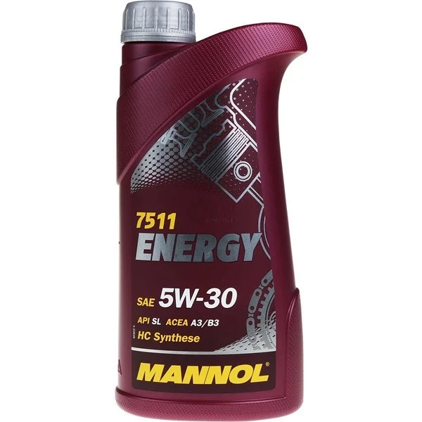 Моторное масло Mannol Energy 5W-30 синтетическое 1 л