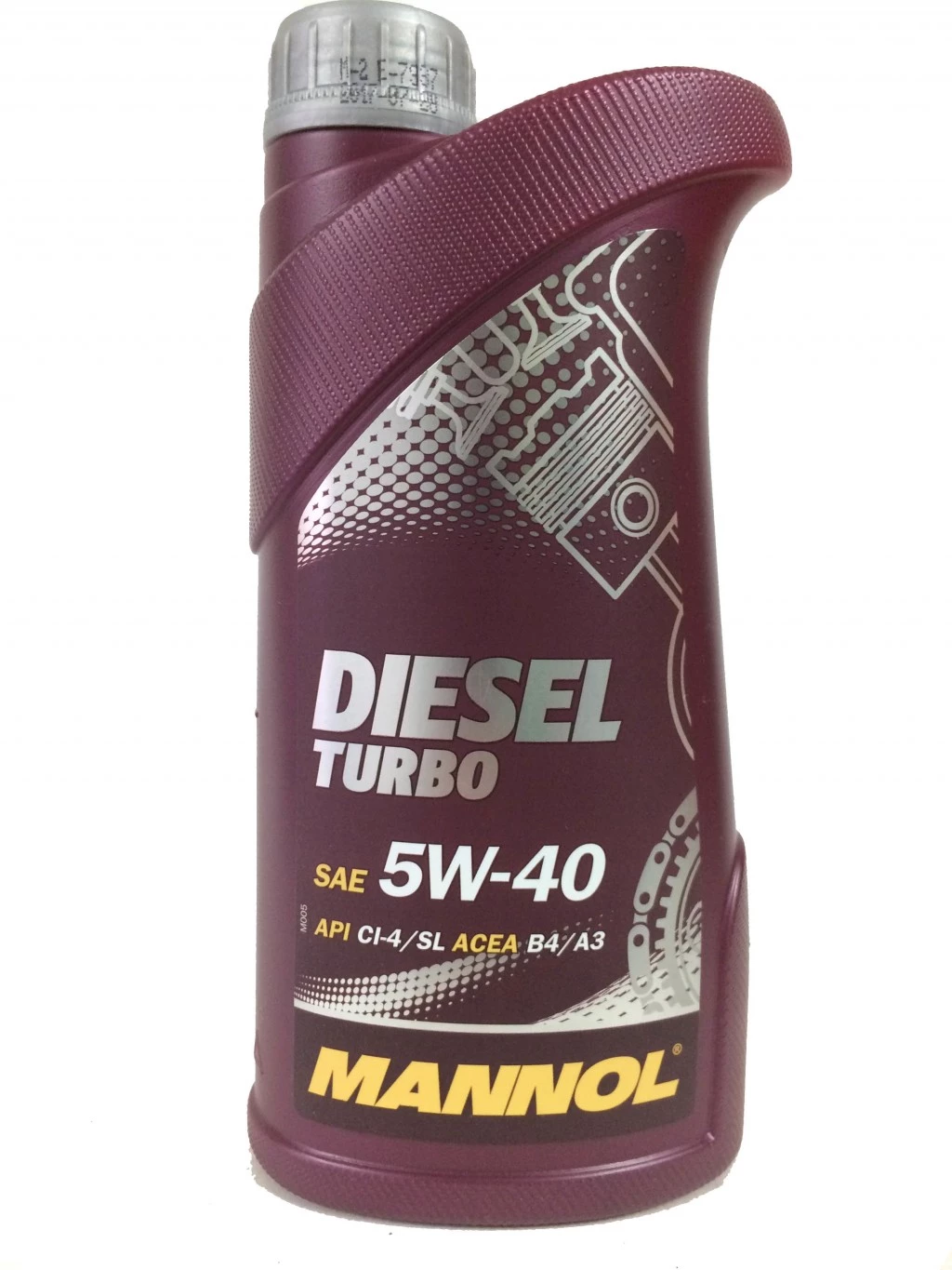 Моторное масло Mannol 7904 Diesel Turbo 5W-40 синтетическое 1 л