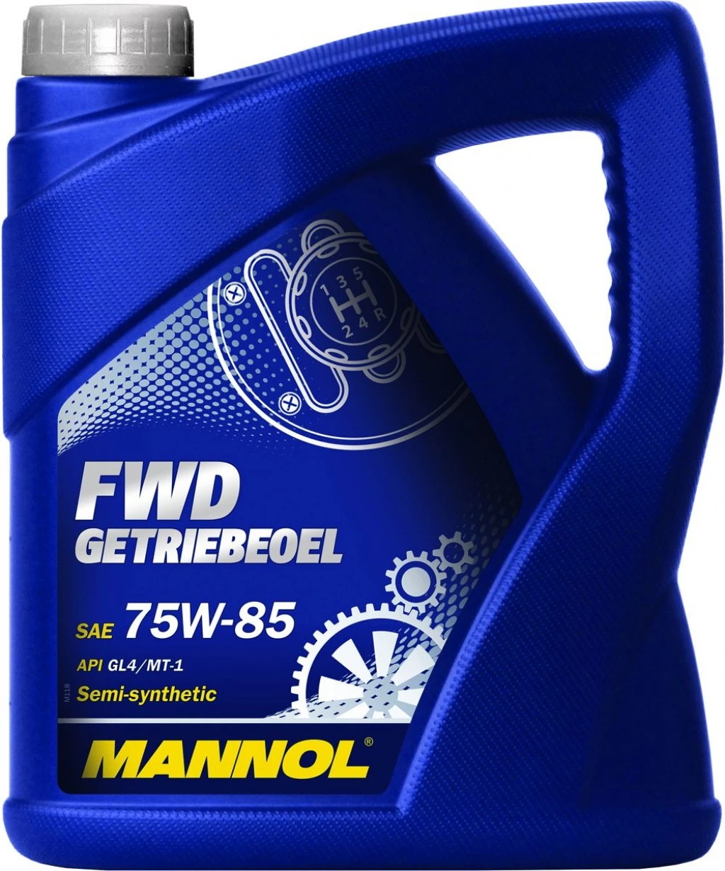 Масло трансмиссионное Mannol 8101 FWD 75W-85 полусинтетическое 4 л