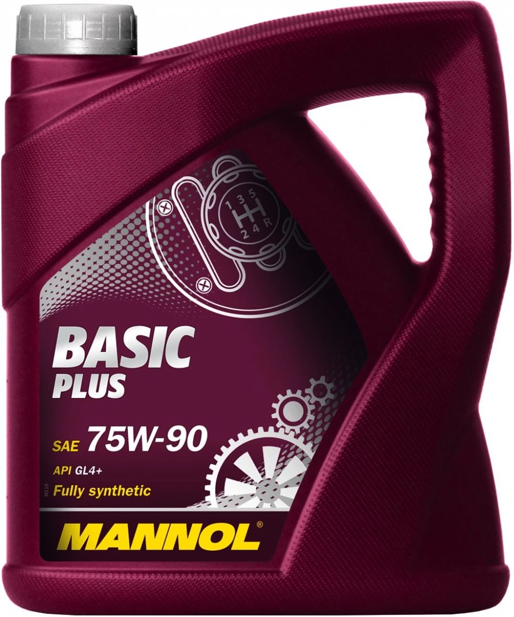 Масло трансмиссионное Mannol 8108 Basic Plus 75W-90 синтетическое 4 л