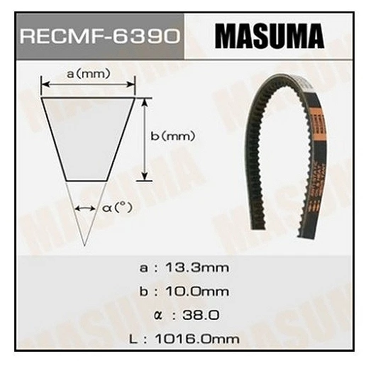 Ремень клиновой Masuma 6390