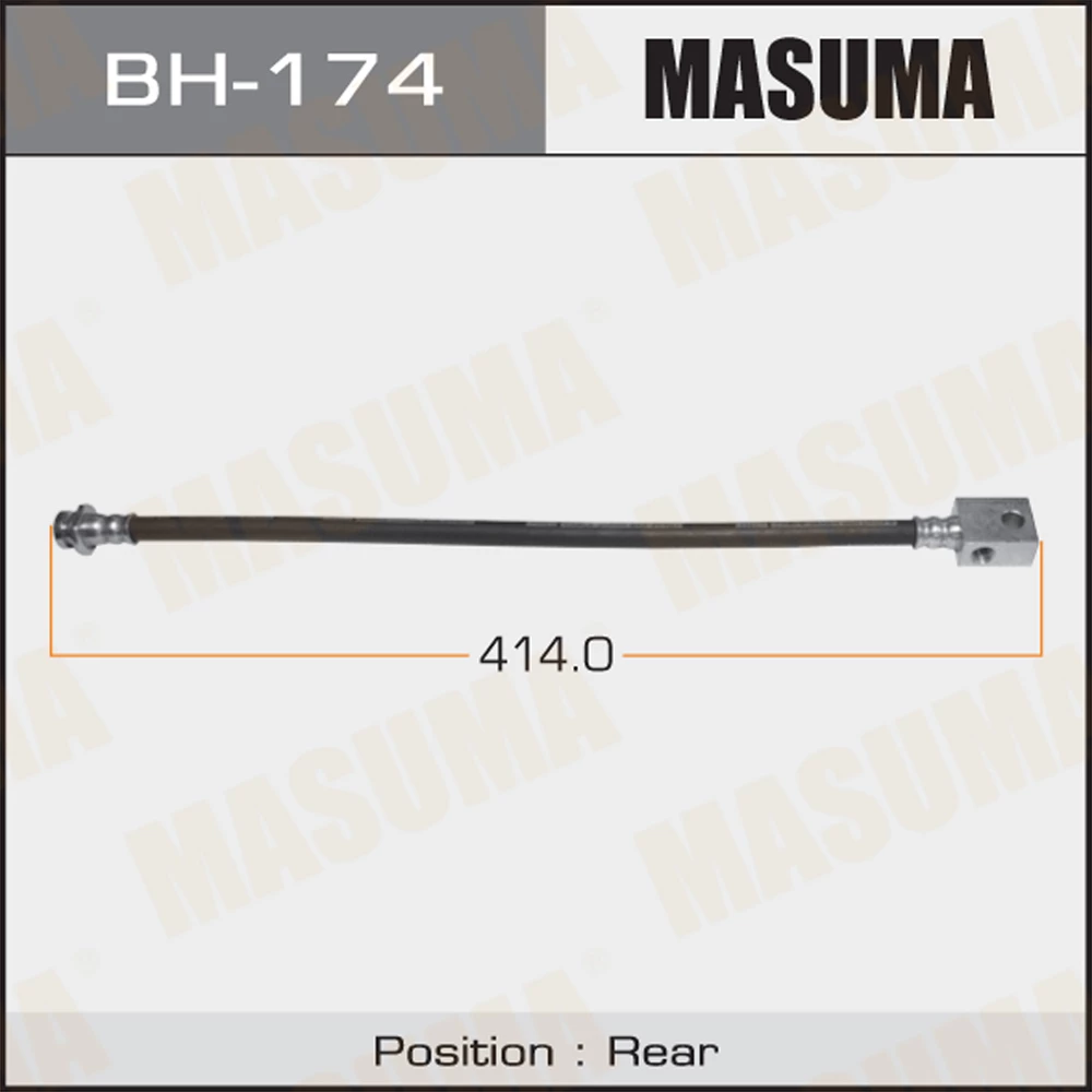 Шланг тормозной Masuma BH-174