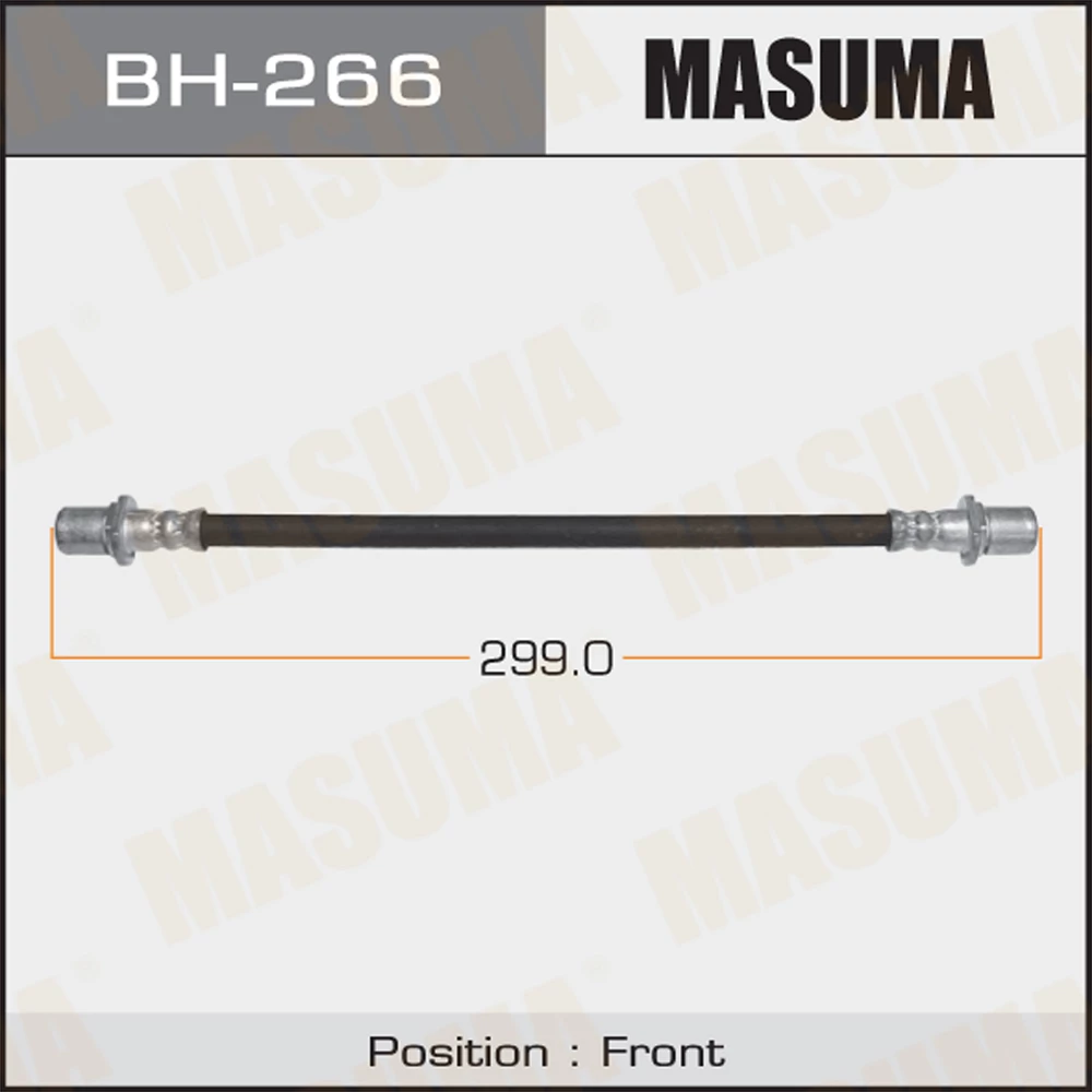 Шланг тормозной Masuma BH-266