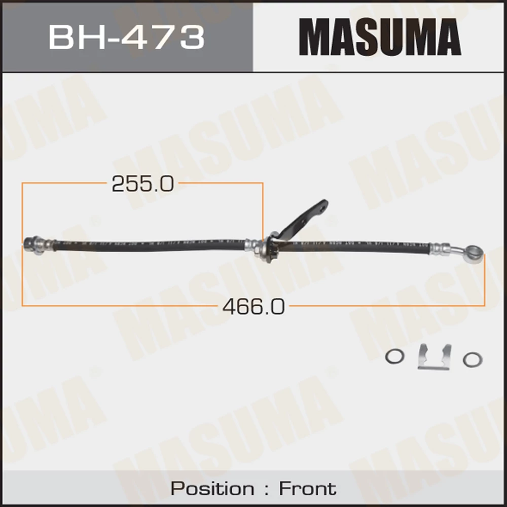 Шланг тормозной Masuma BH-473