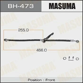 Шланг тормозной Masuma BH-589-2