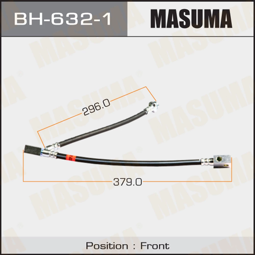 Шланг тормозной Masuma BH-632-1