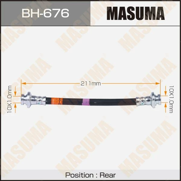 Шланг тормозной задний Nissan X-TRAIL / T31 Masuma BH-676