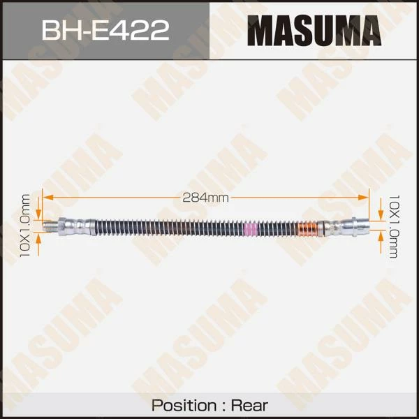 Шланг тормозной задний Mercedes E-CLASS (W211), CLS (C219) Masuma BH-E422