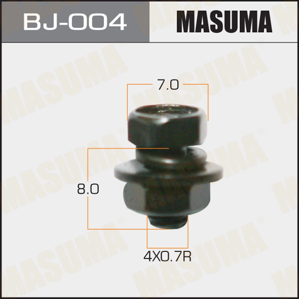 Болт с гайкой Masuma BJ-004