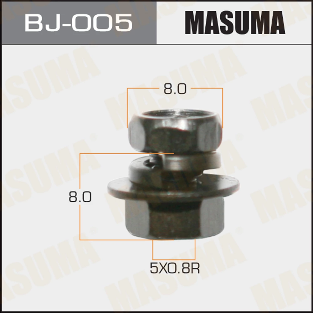 Болт с гайкой Masuma BJ-005