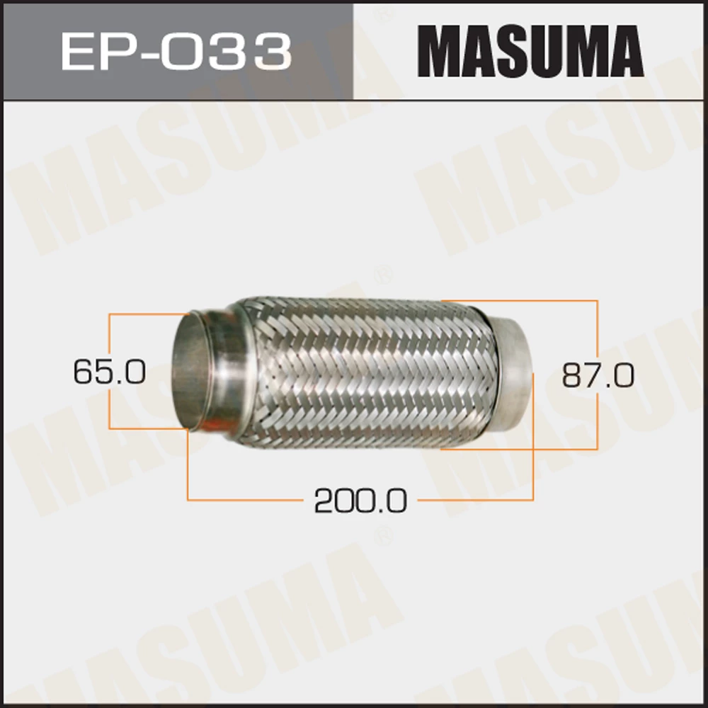 Гофра глушителя Masuma EP-033