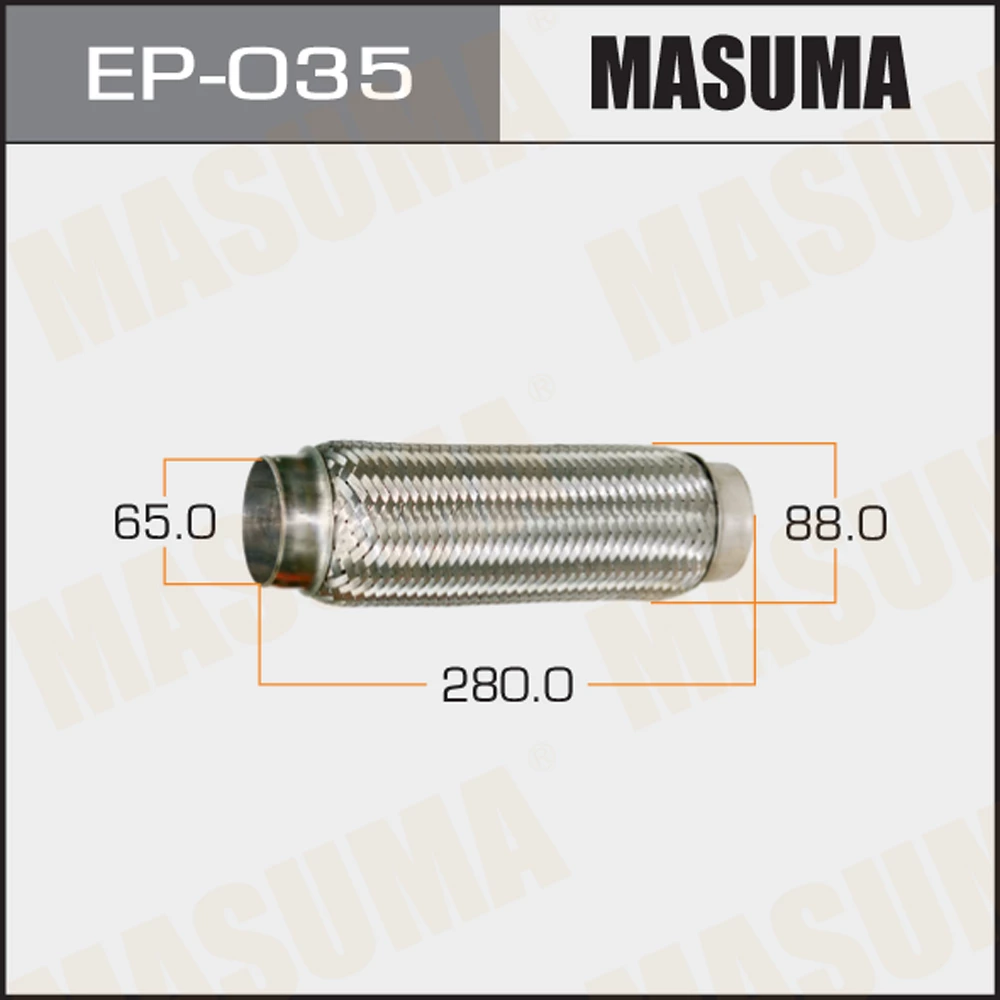 Гофра глушителя Masuma EP-035