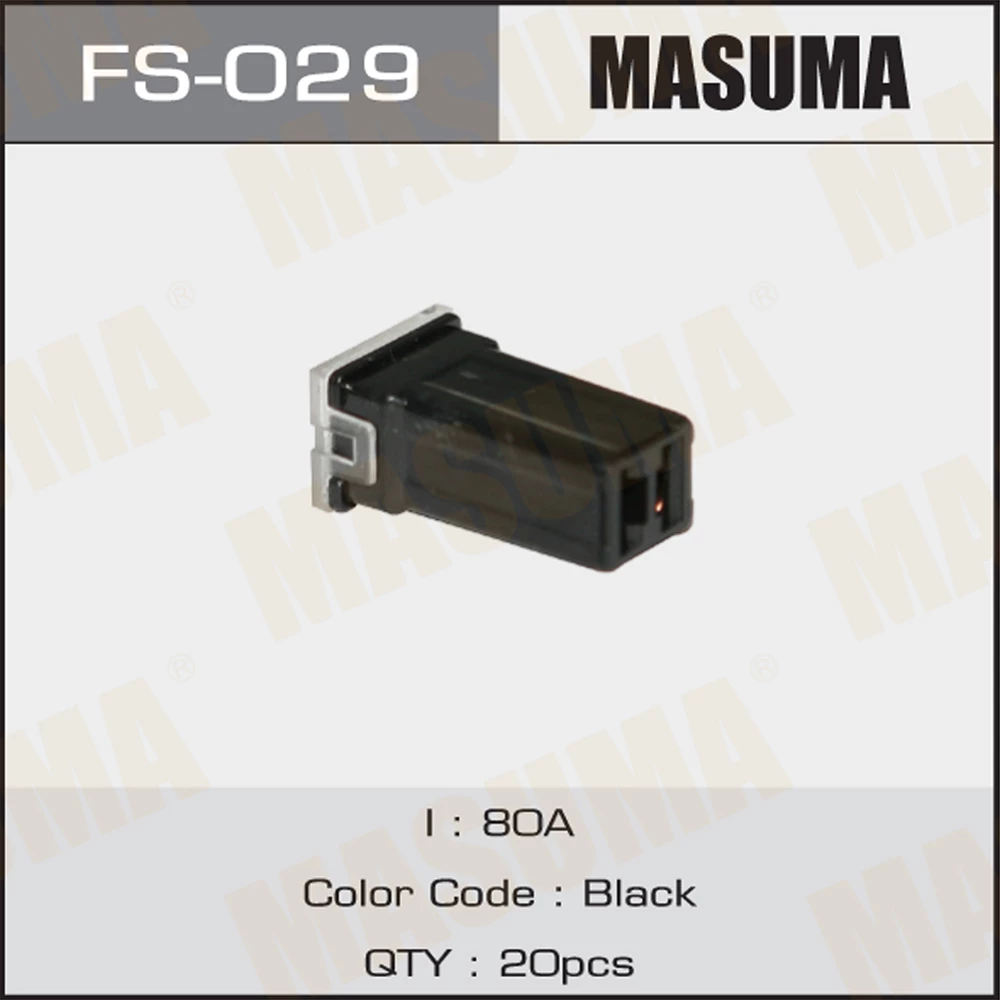 Предохранитель силовой mini 80А Masuma FS-029