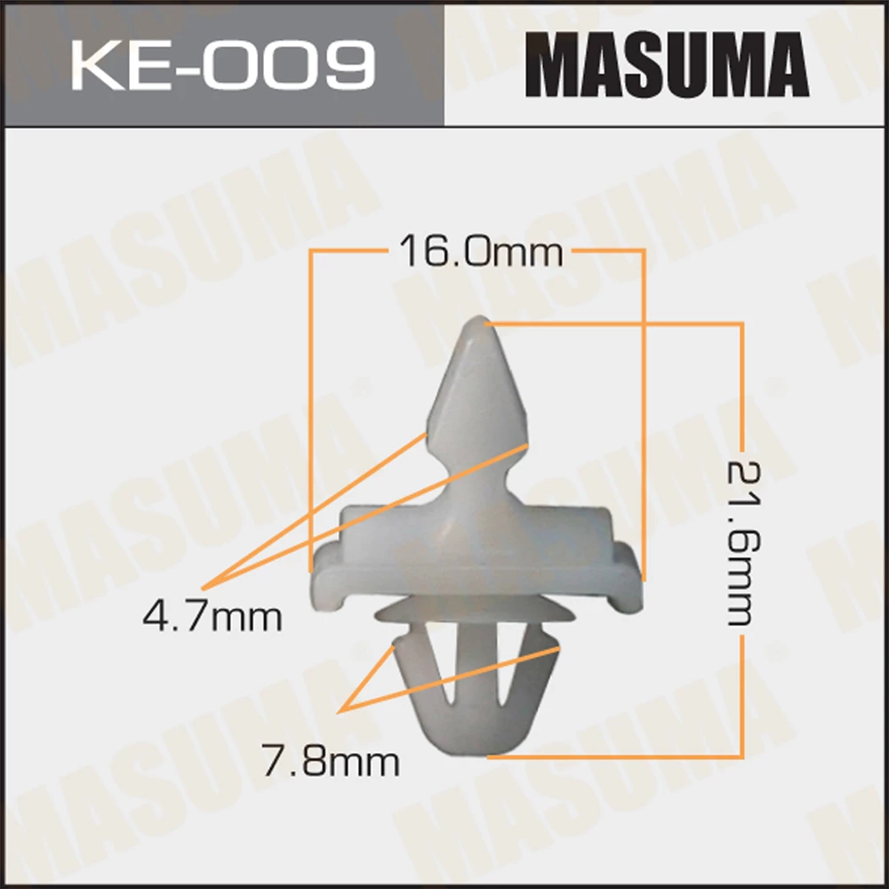 Клипса Masuma KE-009