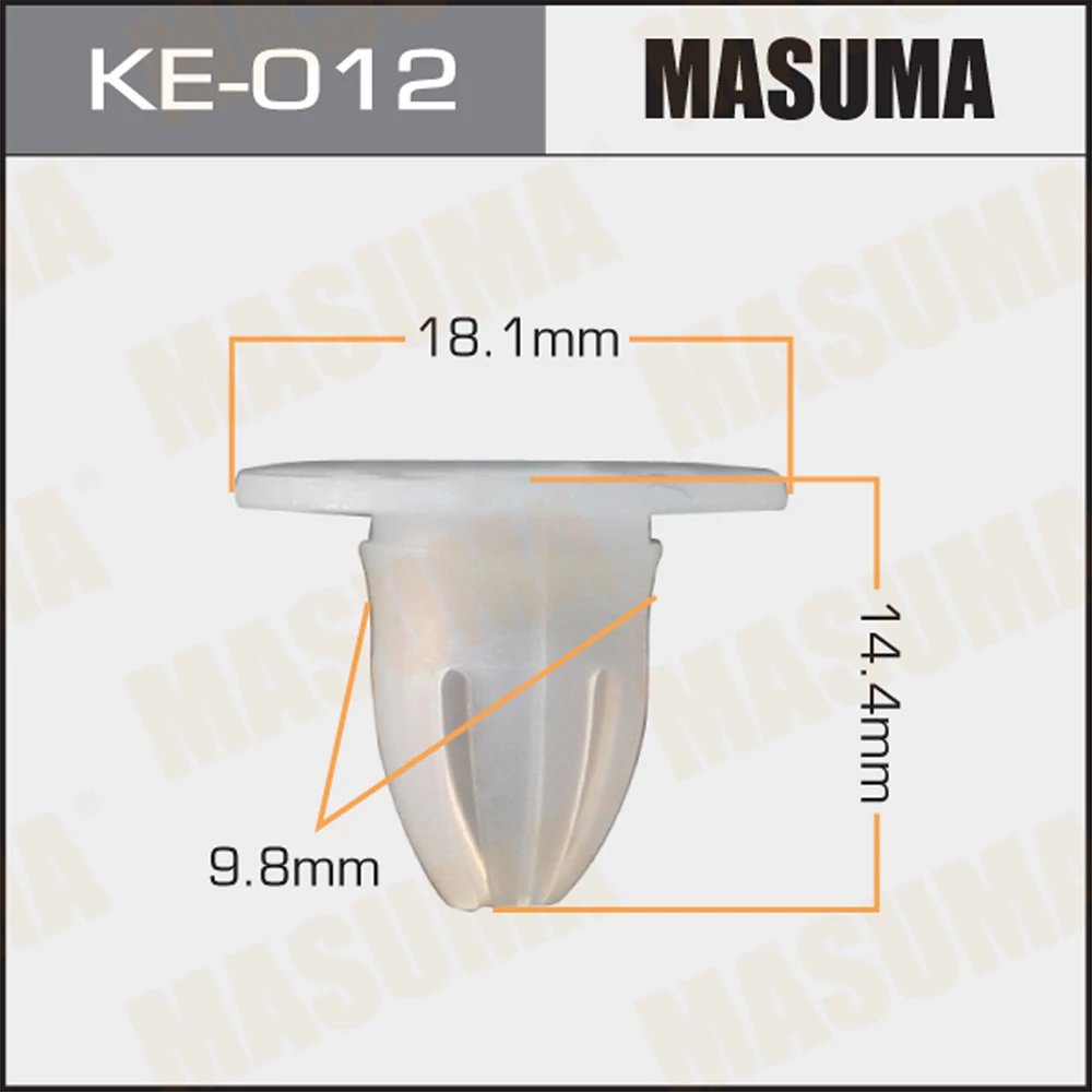 Клипса Masuma KE-012