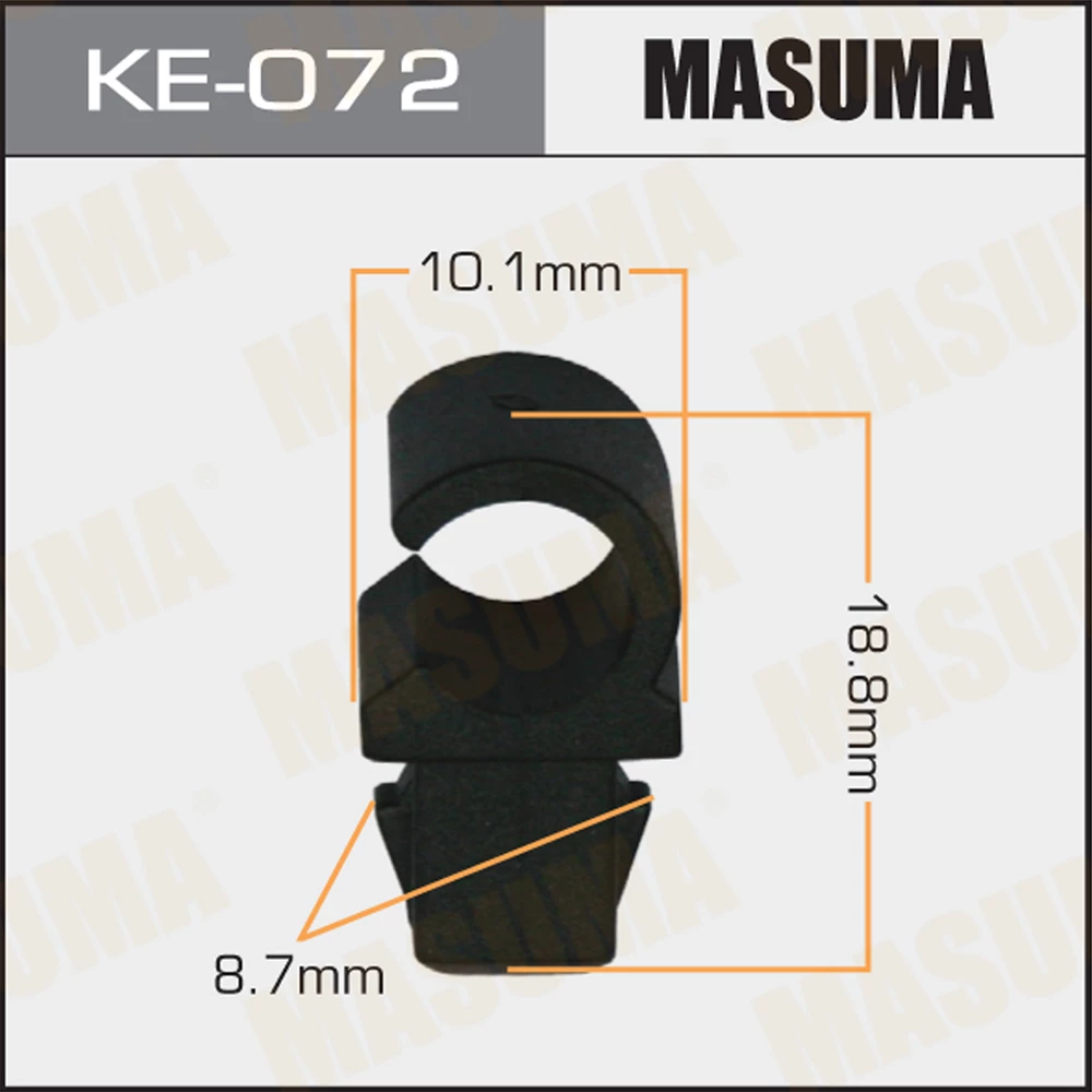 Клипса Masuma KE-072