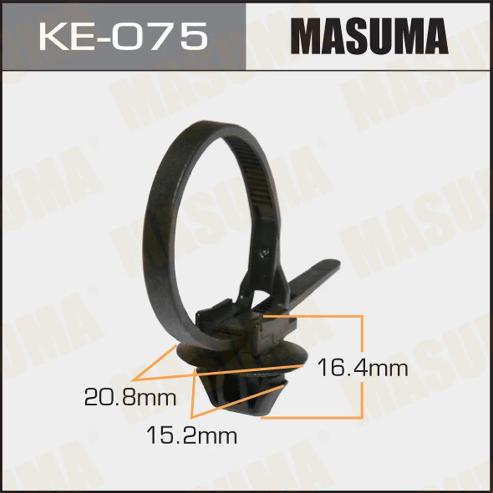 Клипса Masuma KE-075