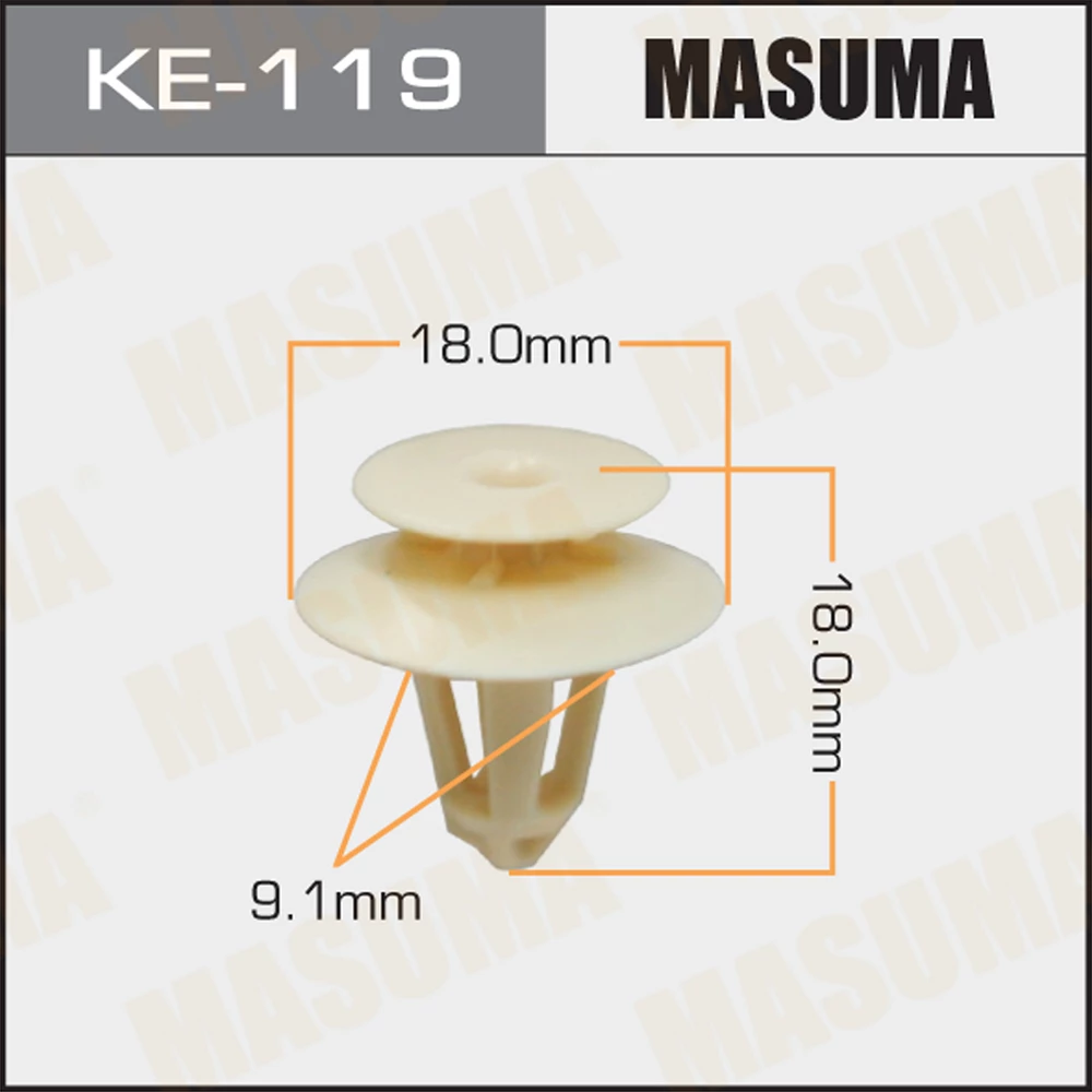 Клипса Masuma KE-119
