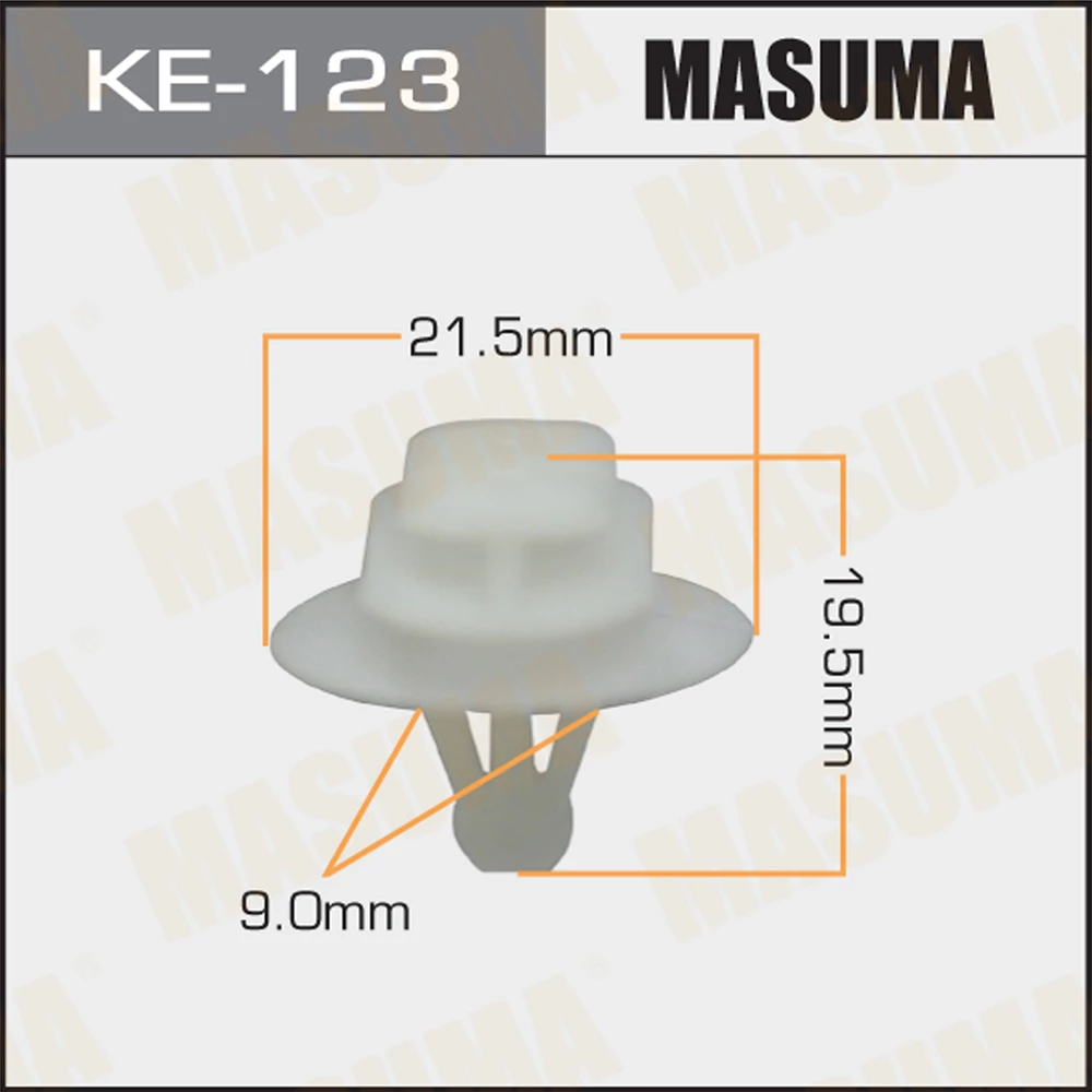Клипса Masuma KE-123