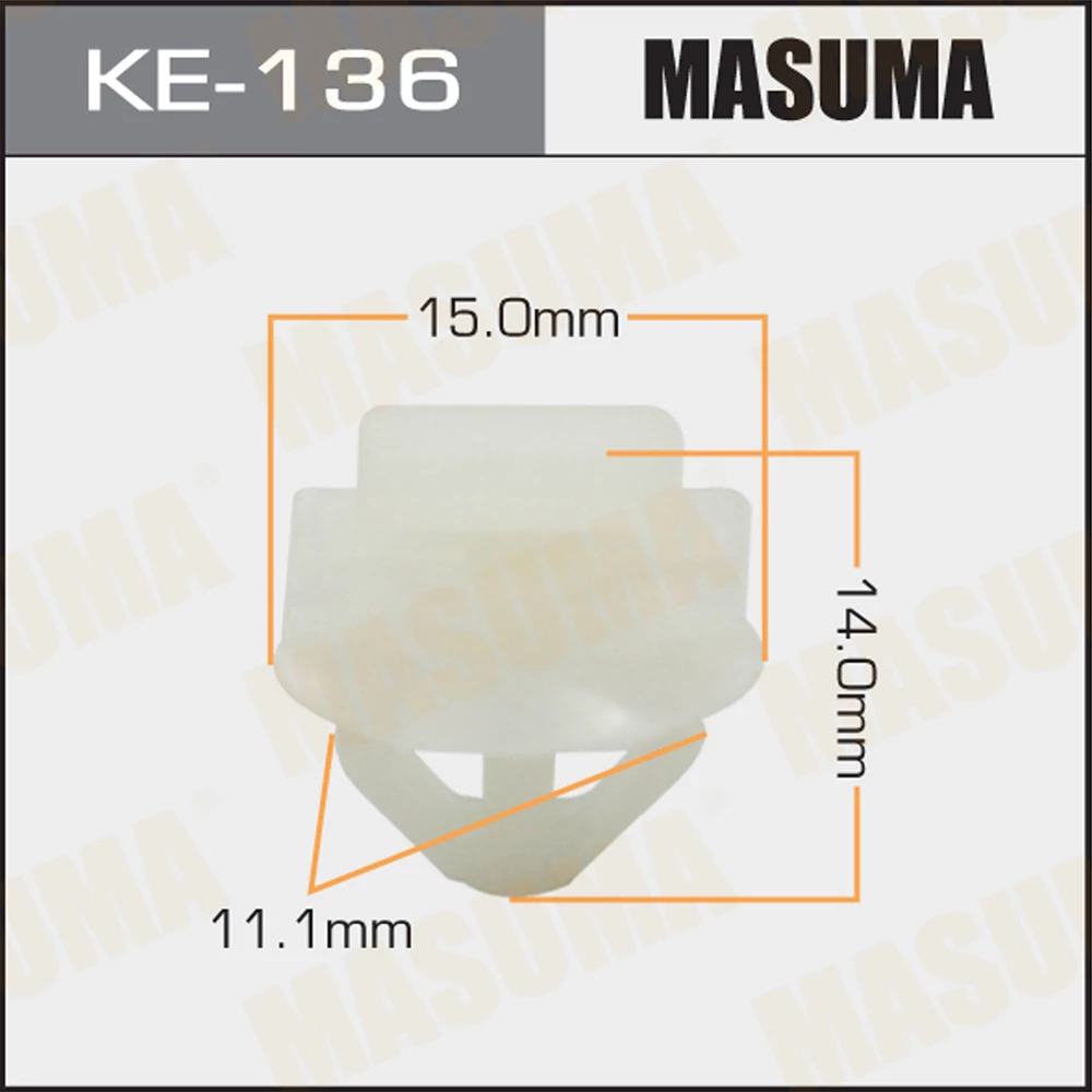 Клипса Masuma KE-136