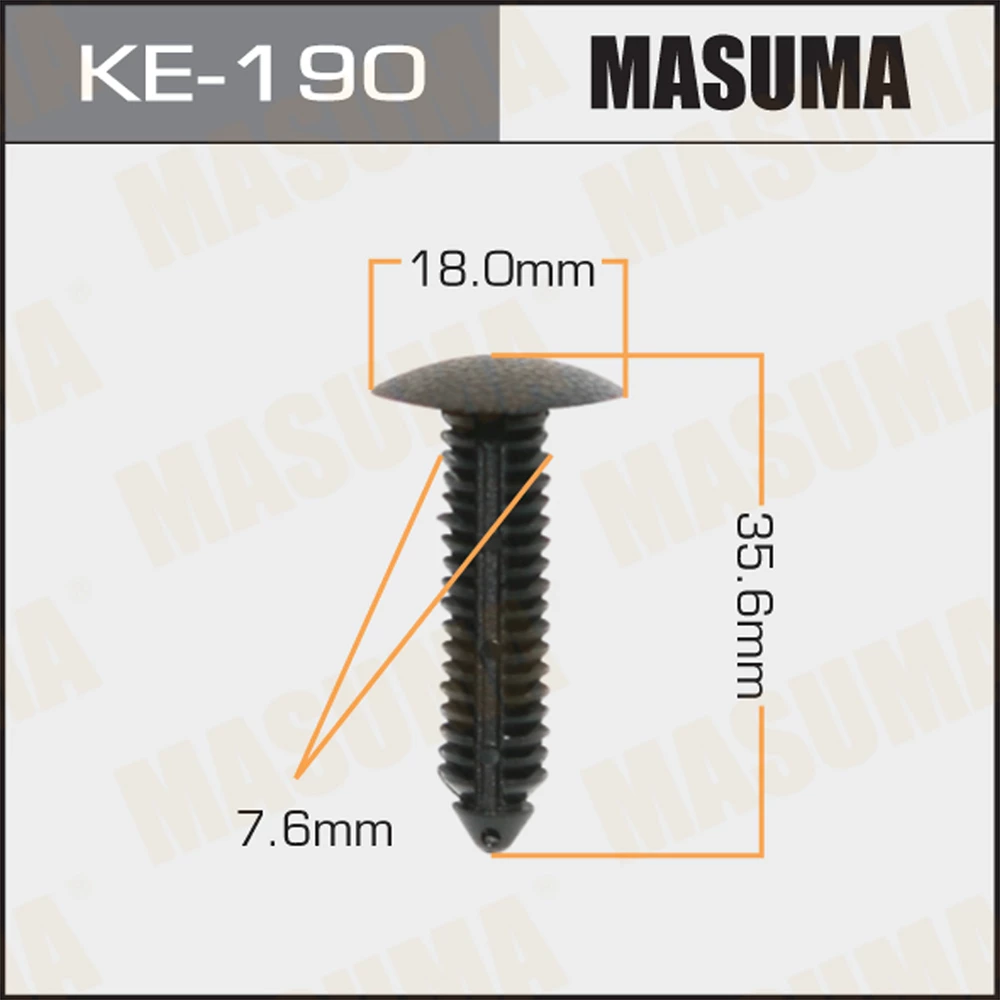 Клипса Masuma KE-190