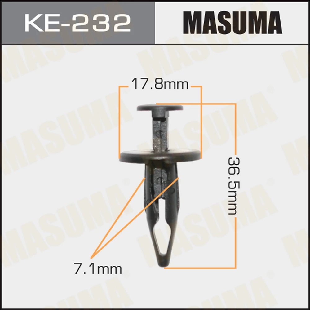 Клипса Masuma KE-232