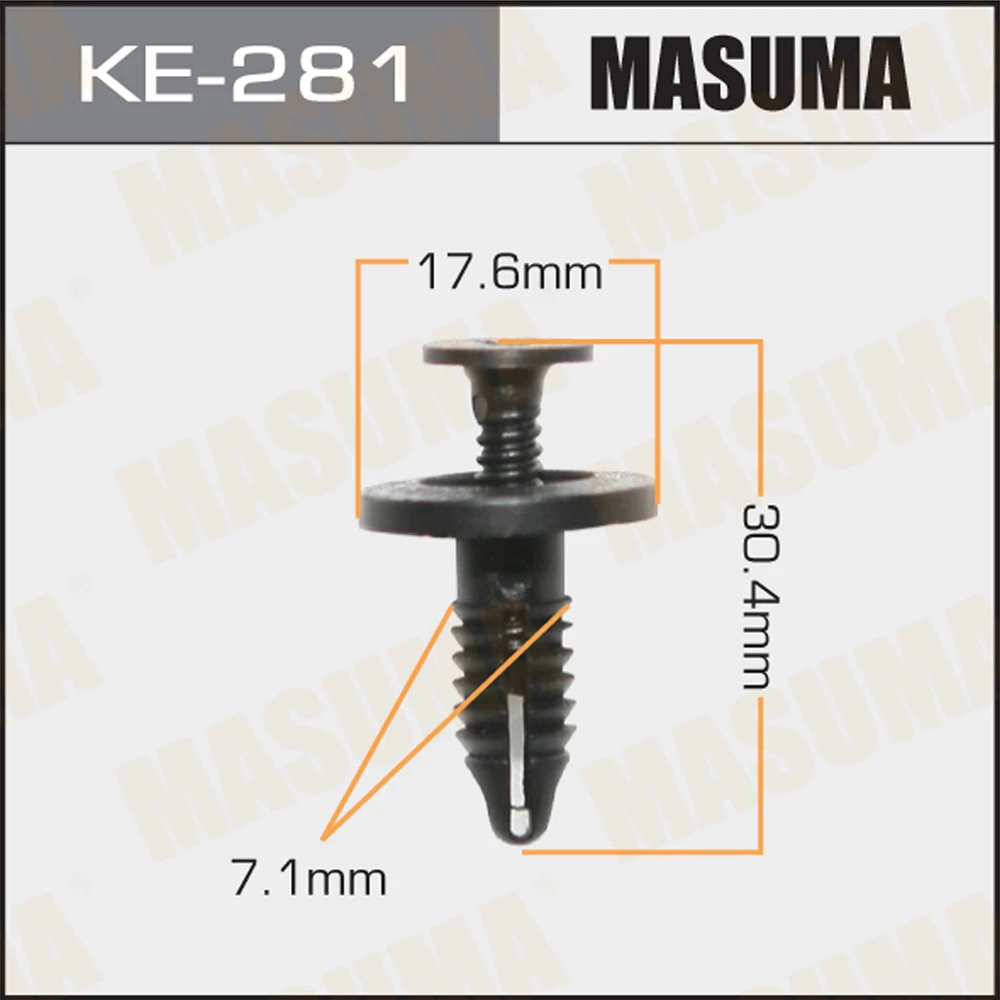Клипса Masuma KE-281