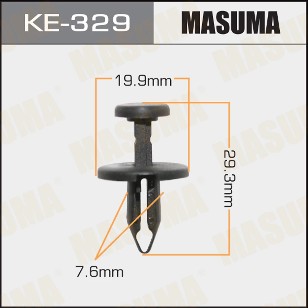 Клипса Masuma KE-329