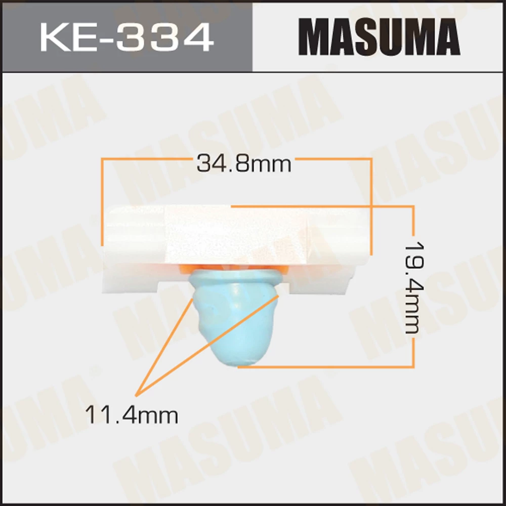 Клипса Masuma KE-334