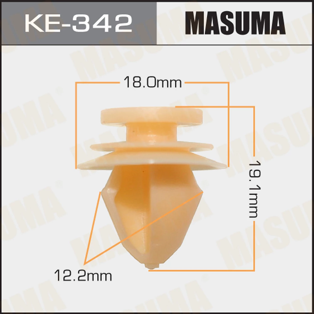 Клипса Masuma KE-342