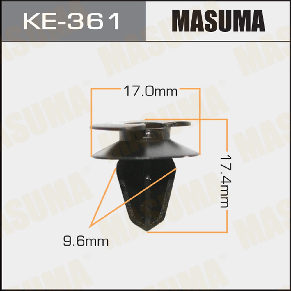 Клипса Masuma KE-361