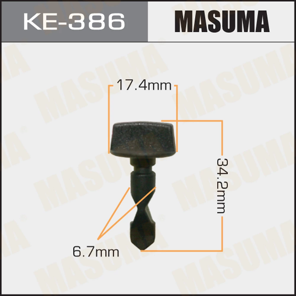 Клипса Masuma KE-386