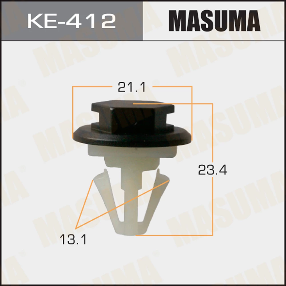 Клипса Masuma KE-412