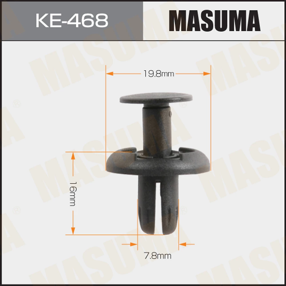 Клипса Masuma KE-468
