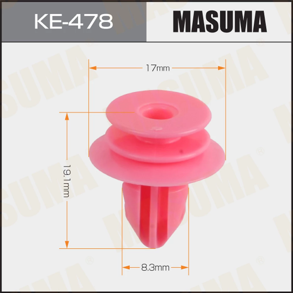 Клипса Masuma KE-478