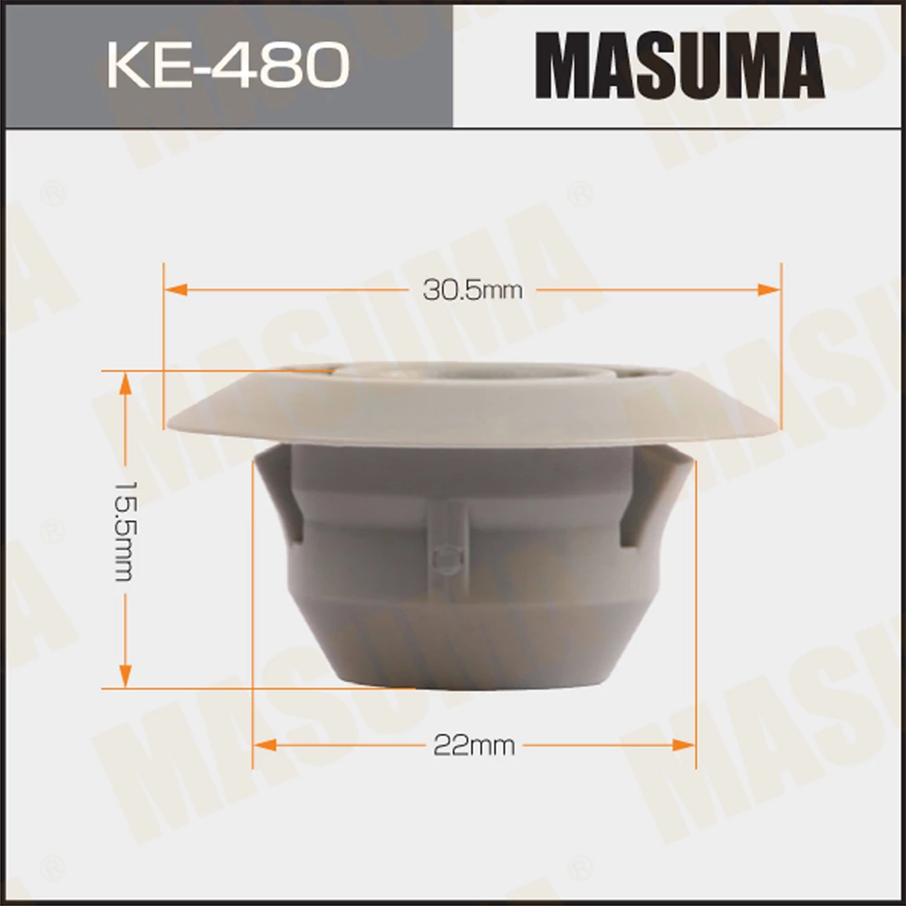 Клипса Masuma KE-480