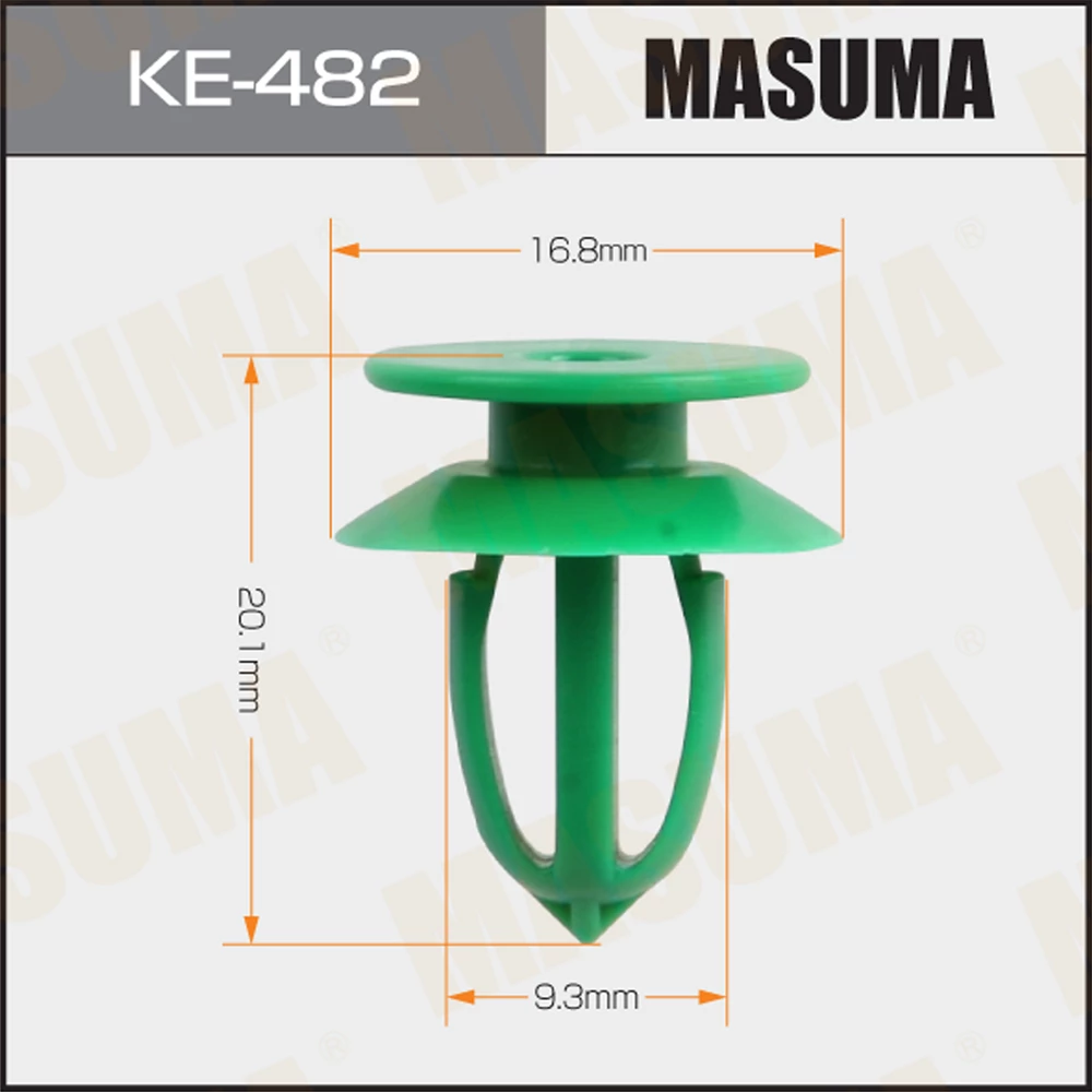 Клипса Masuma KE-482