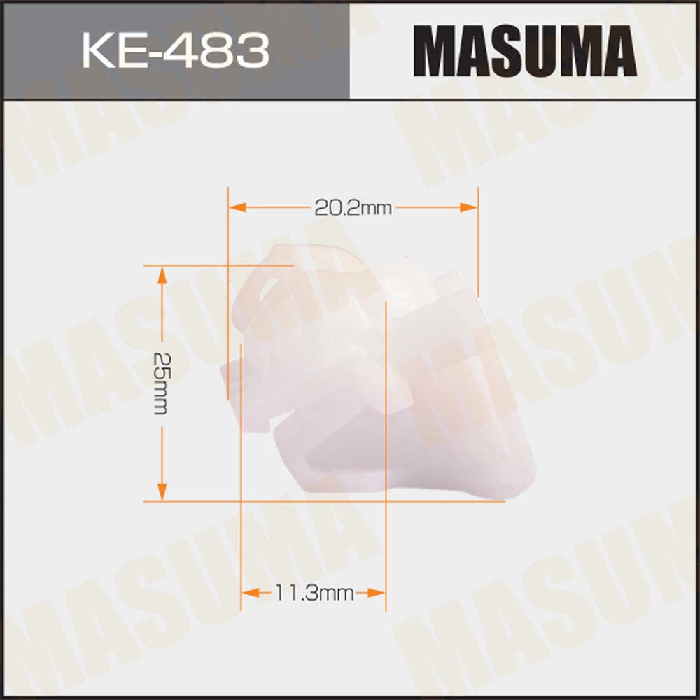 Клипса Masuma KE-483