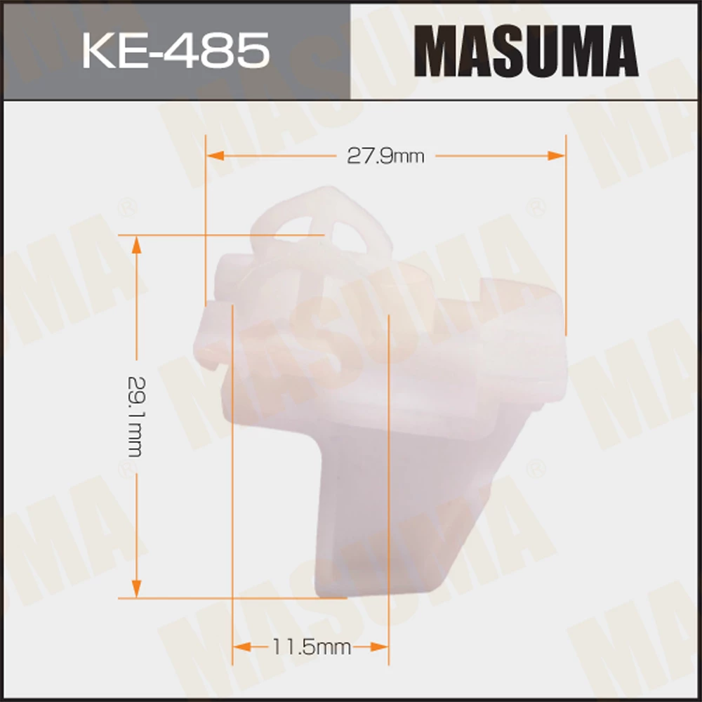 Клипса Masuma KE-485
