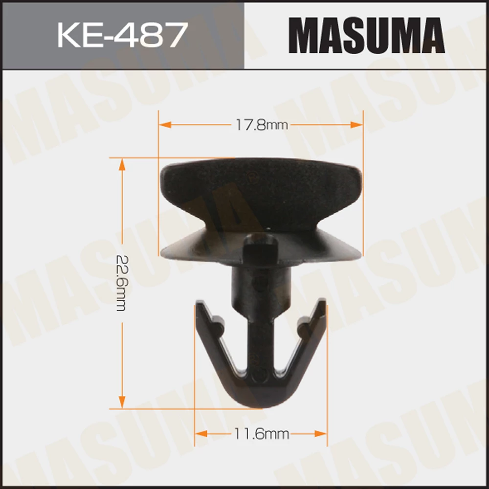Клипса Masuma KE-487