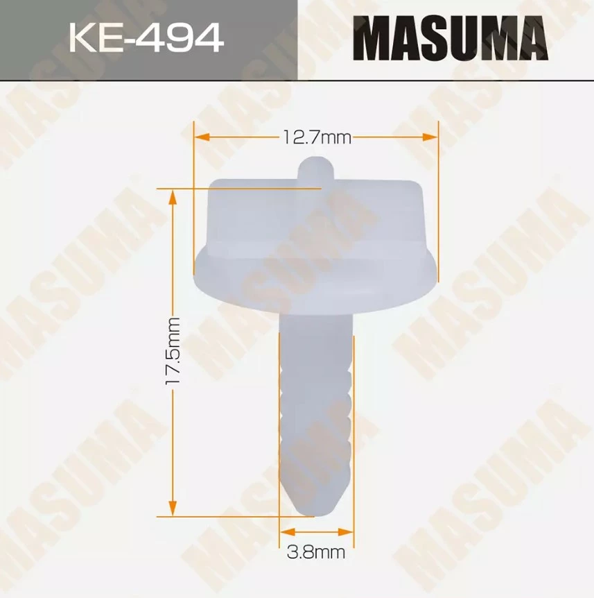 Клипса автомобильная Masuma KE-494
