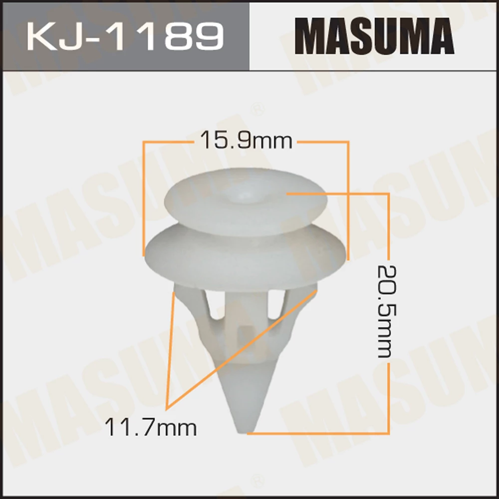 Клипса Masuma KJ-1189